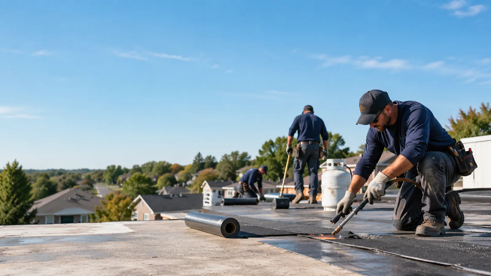 Flat Roof Leak Repair providers in Sun, LA